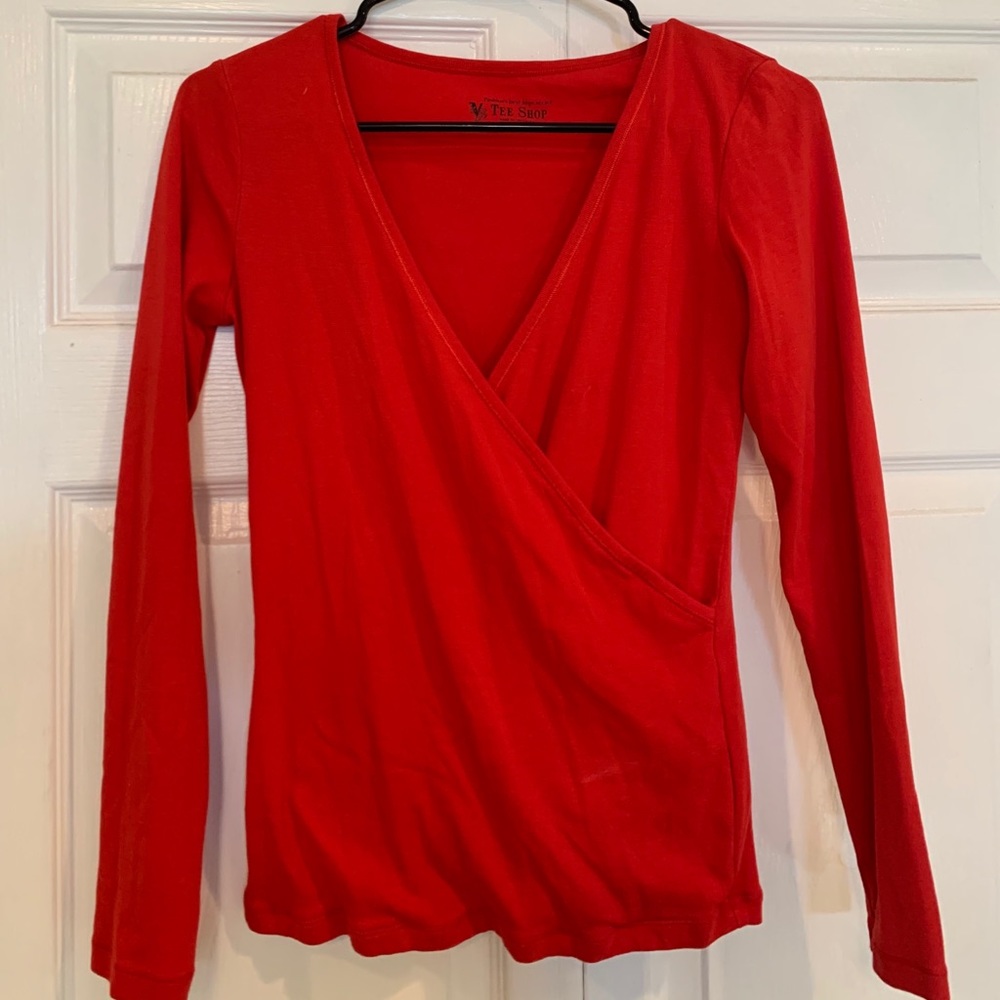 Wrap long sleeve